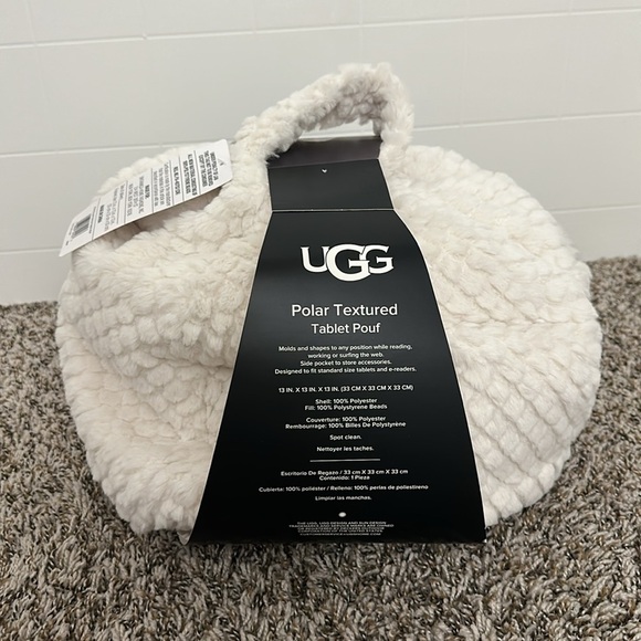 UGG Polar Textured Tablet Pouf - Picture 4 of 7
